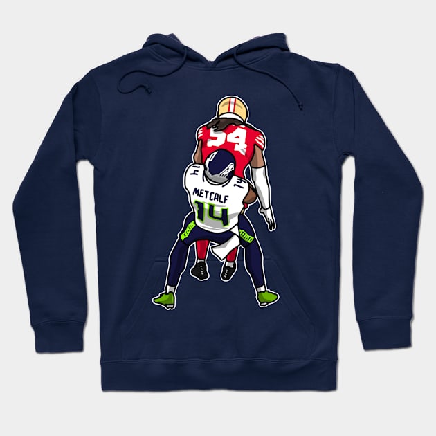 Metcalf slam Hoodie by Bestmatch